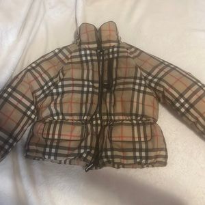 Kids Burberry coat. ( designer )